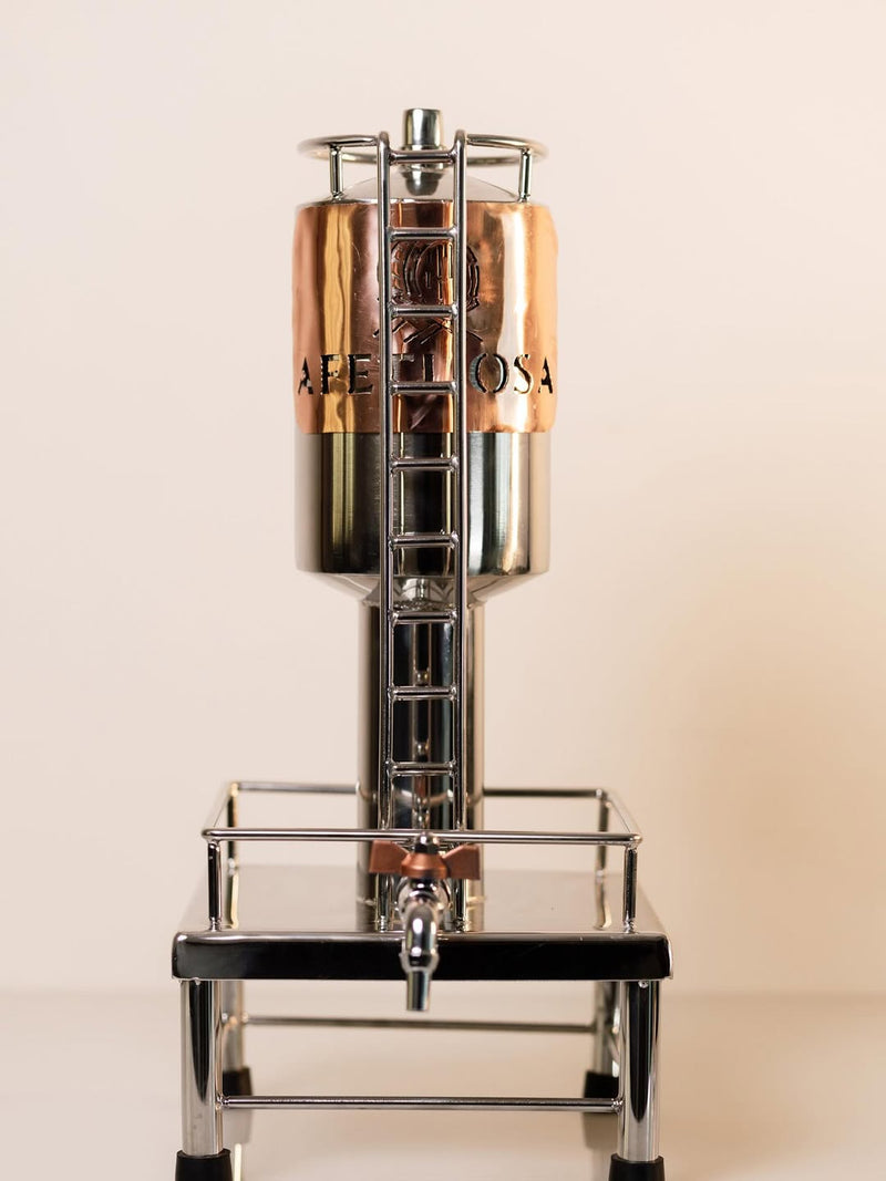 Torre Dispenser em Cobre para Cachaça – Opções de 3L, 5L e 7L
