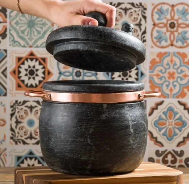 Panela de Pressão de Pedra - 1 Litro | Super Promoção